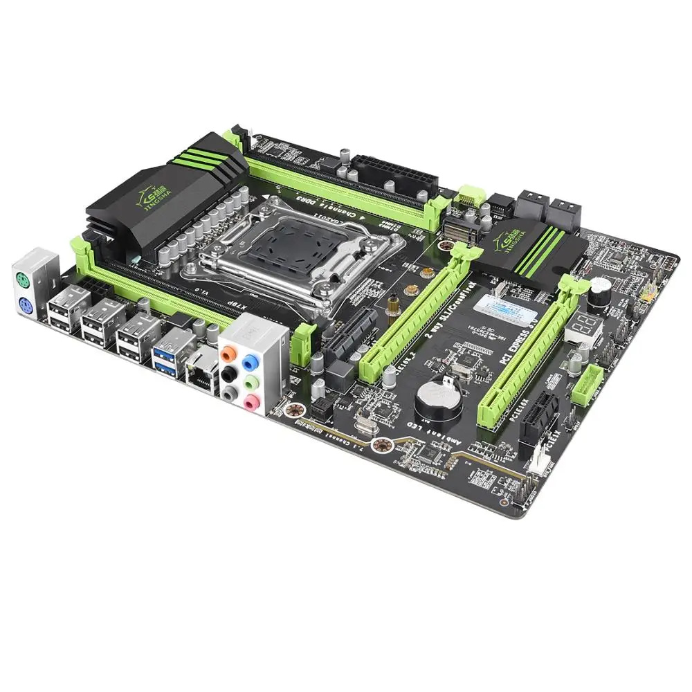 Комплект материнской платы JINGSHA X79 с процессором Xeon E5 2689 4 шт. x ГБ = 16 1333 МГц DDR3