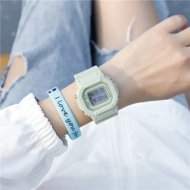 Светодиодные Квадратные многофункциональные водонепроницаемые зеленые