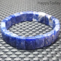 natural sodalite rectangle bracelet natural stone bangle jewelry for woman for gift wholesale