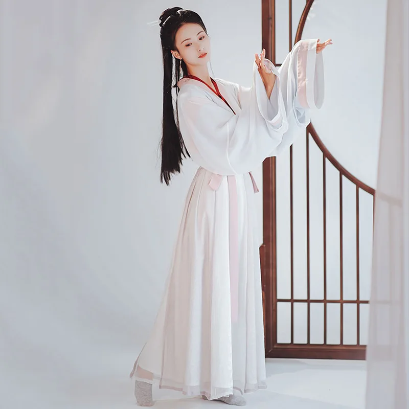 Женский костюм для классических танцев Hanfu наряд китайского фестиваля одежда