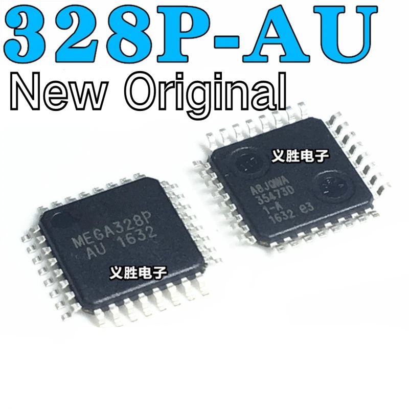 

New Original ATMEGA328P-AU 8 AVR 32KFlash Memory TQFP32 MCU ATMEL Import