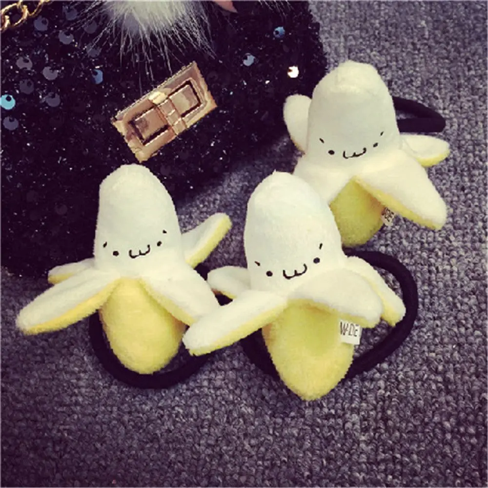 1 шт. резинка для волос в форме банана девочек| |