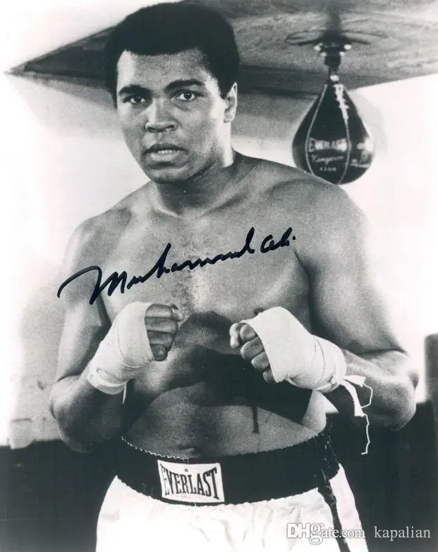 Плакат Али Мухаммед король бокса Спортивная Художественная печать фотобумага