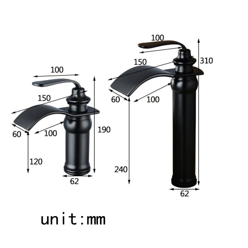

Basin Faucets Bathroom Basin Sink Brass Mixer Tap Hot Cold Golden Polish Faucet Waterfall Mixer Bathroom Faucet
