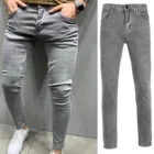 TELOTUNY 2021 осенние мужские строгие хлопковые винтажные стираемые рабочие брюки в стиле хип-хоп облегающие эластичные облегающие брюки