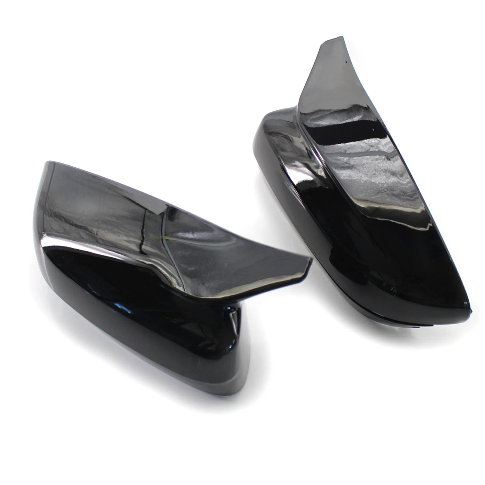 2 шт. глянцевые черные крышки для зеркала заднего вида BMW 3 5 series G20 G30 G31 G38 G11 G12 2019