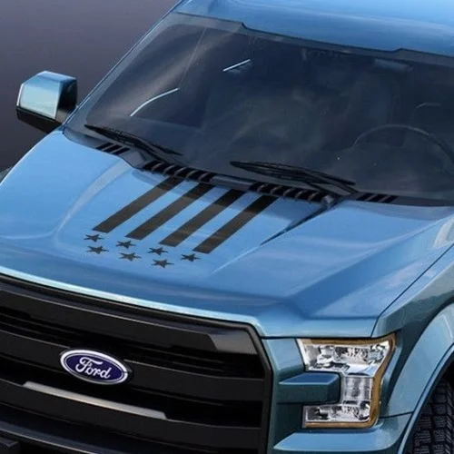 

Для Ford F-150 USA hood graphics stripe decal Performance