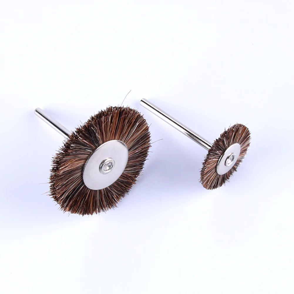 Щетка из конского волоса скруббер полировка чистящие колеса полный комплект