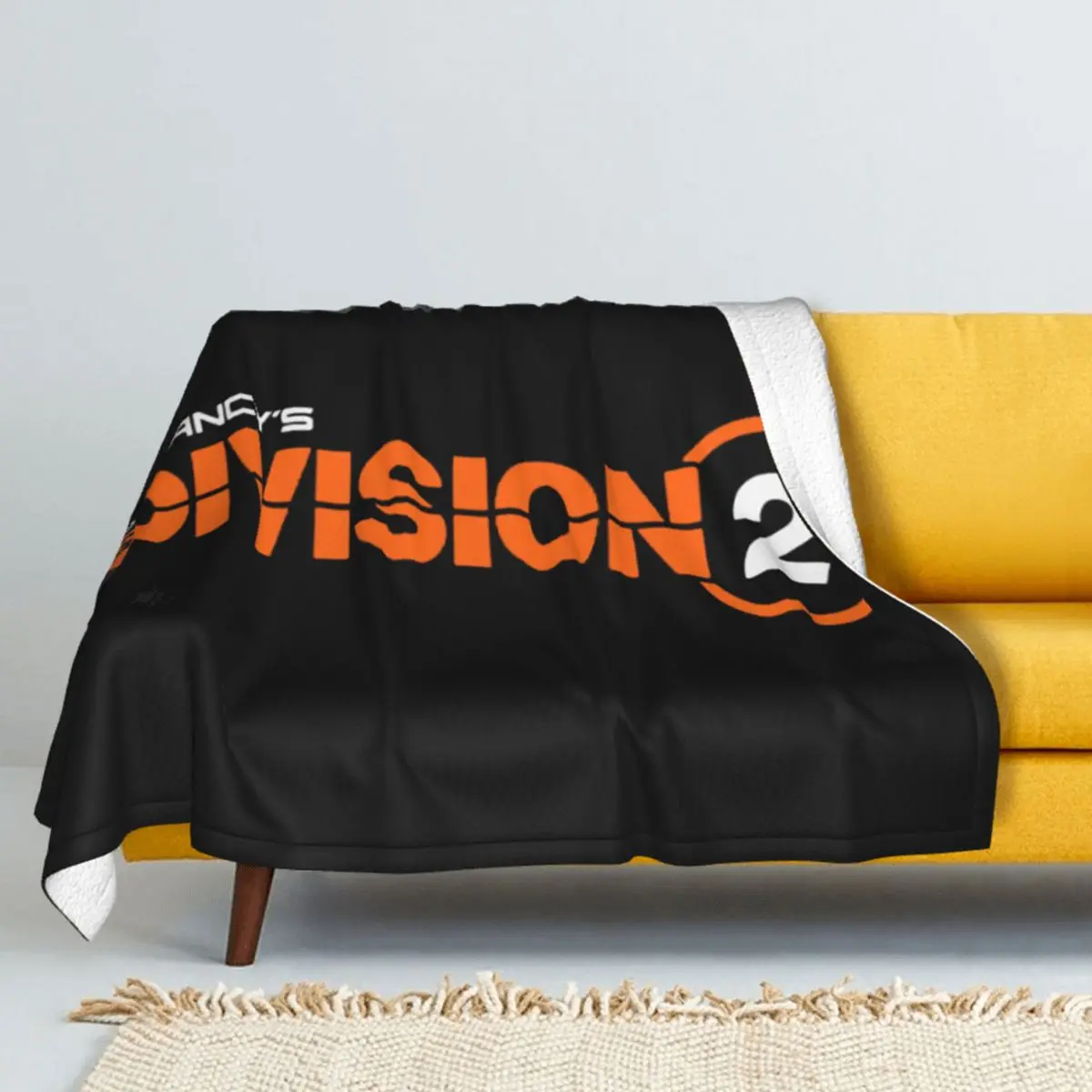 

Tom Clancy's The Division 2 Winter Thicken Cashmere blankets Lamb Blanket Flannel Quilt warmth bedclothes Sofa Child Cartoon