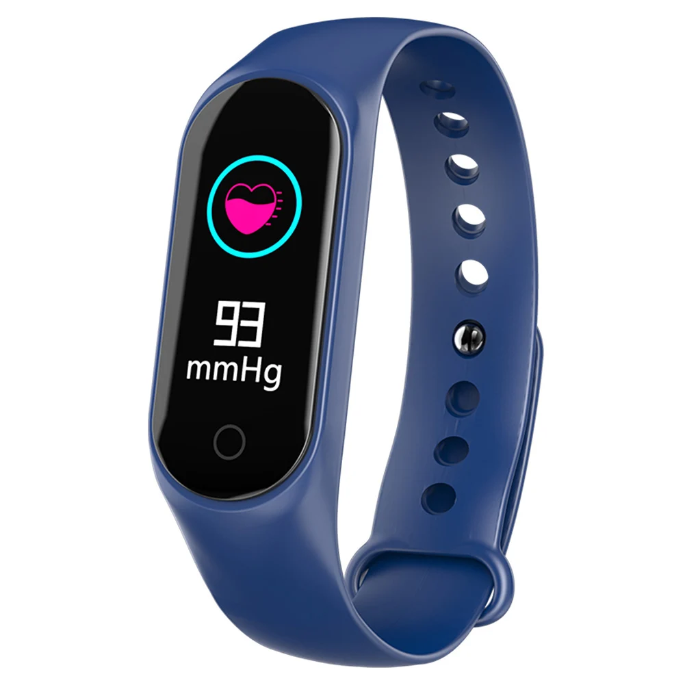 M4S waterproof smart bracelet heart rate oximeter step swimming health multi-function intelligent sports watch wrist | Мобильные