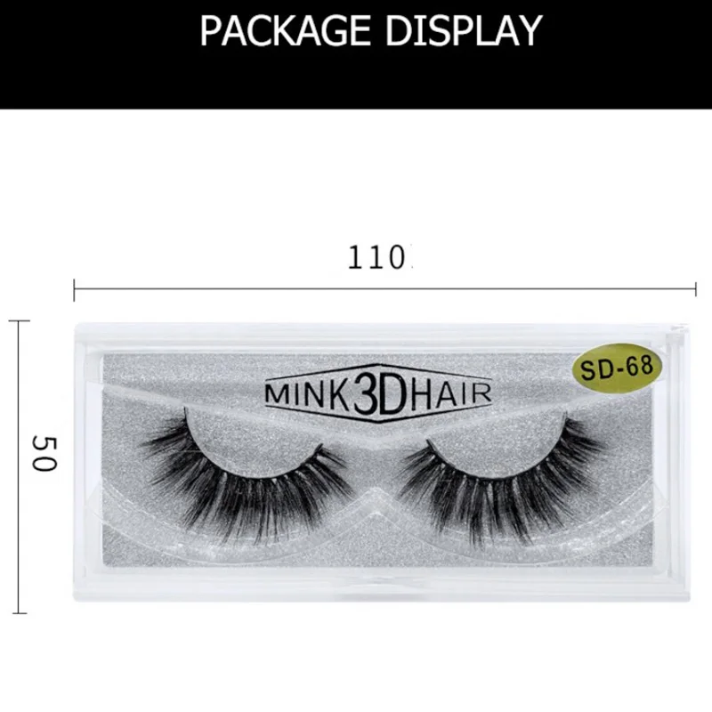 Ресницы норковые Глаза 3D толстые накладные ресницы Европа Америка горячие