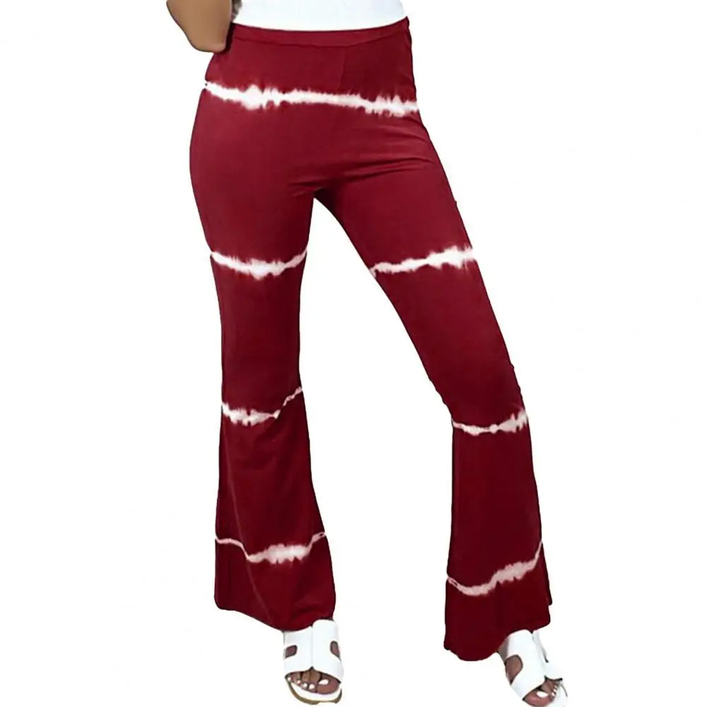 

Женские брюки в полоску, длинные брюки из полиэстера с высокой талией, уличная одежда, Новинка осени 2021