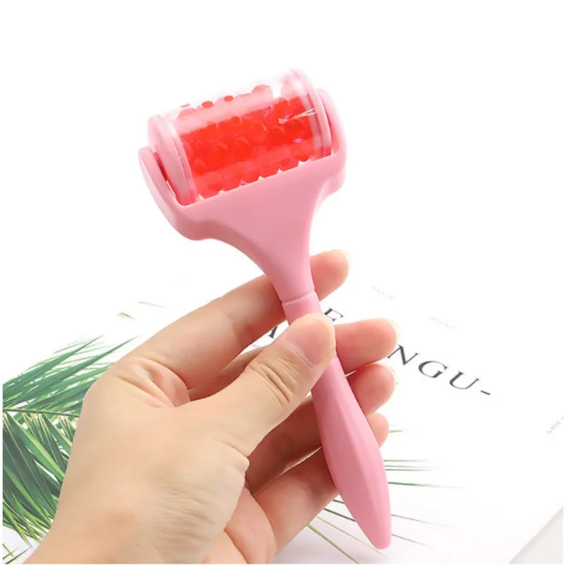 Ледяной роликовый массажер для лица лечебное охлаждение естественное тонус и