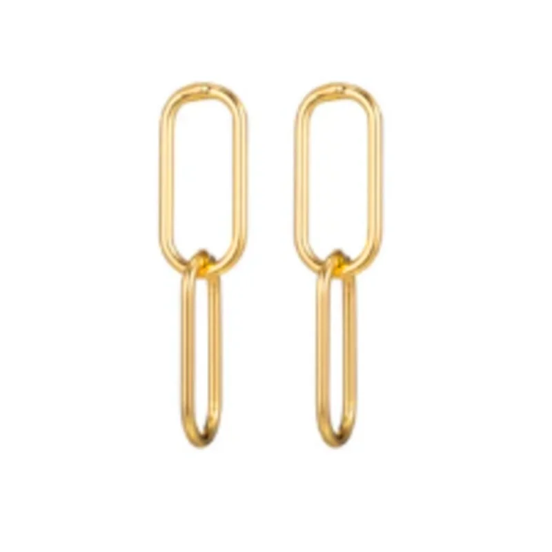 

KOJ Plata 925 Rectangle Hoop Earrings for Women Glossy Huggie Ear Buckles Cartilage Earrings 925 Sterling Silver Jewelry Brincos