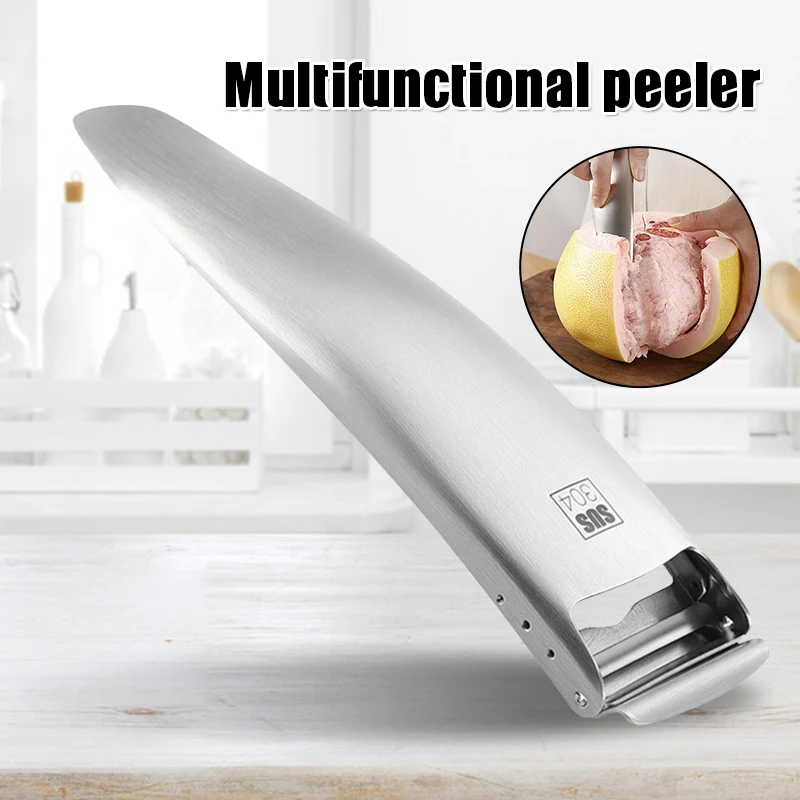 

Stainless Steel Multifunctional Fruit Peeler Camping Travel Vegetable and Fruit Peeling Kitchen Tool TT-best