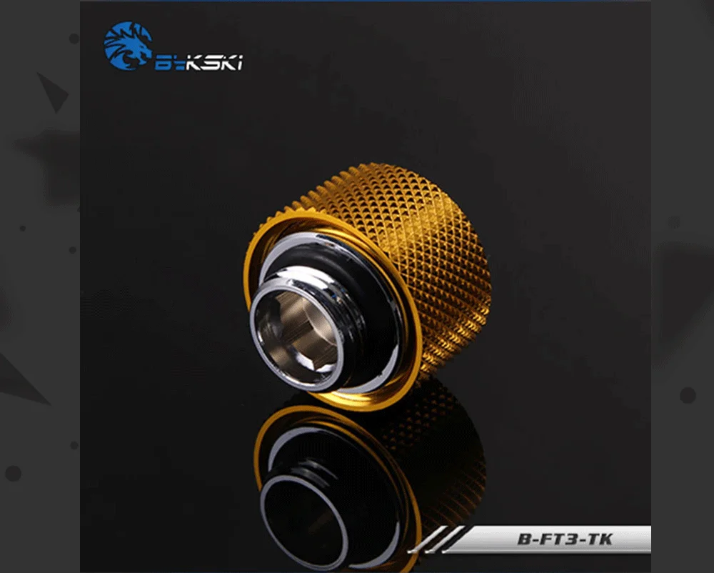 Bykski B-FT3-TK, 3/" ID* 5/8" OD 10x16 мм Мягкая трубка фитинги, G1/" фитинги для мягких труб