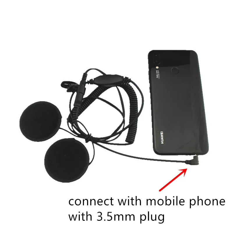 Мотоциклетная гарнитура для шлема мотоциклетная наушники 3 5 мм MP3 MP4 GPS 5|earphones for