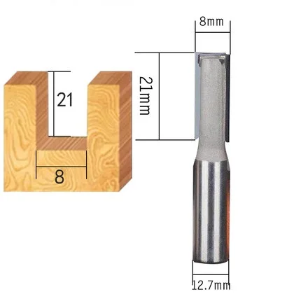 Алмазный Фрезерный резак по дереву 8 мм 10 12 инструмент для работы Удлиненный