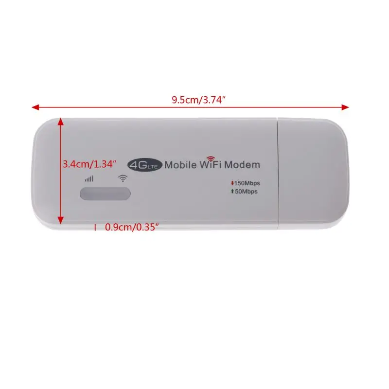 

4G LTE FDD Wifi Router 150Mbps Mobile Hotspot Wifi Modem Unlocked 3G 4G Router