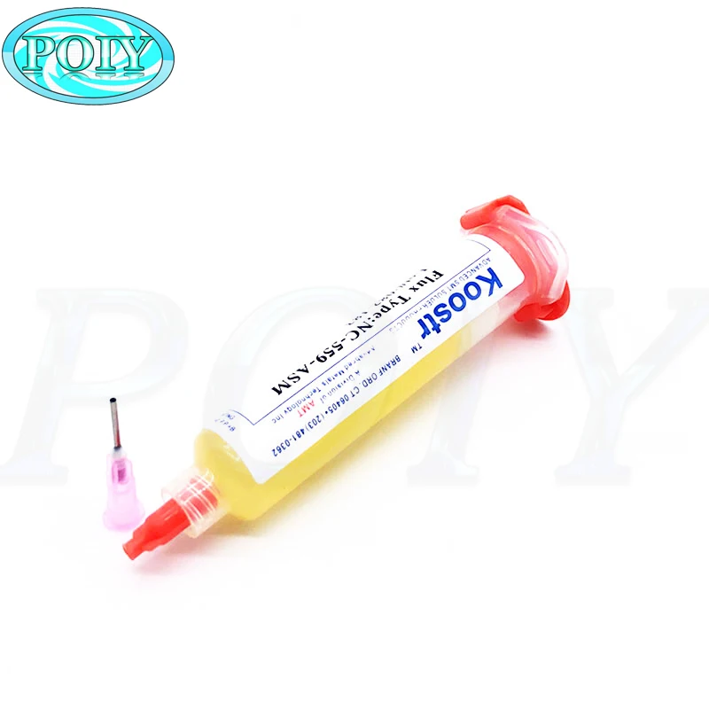Паста паяльная паста Amtech NC-559-ASM 10CC чистая BGA PCB IC реболлинг паста смазка припой флюс дозирующая игла
