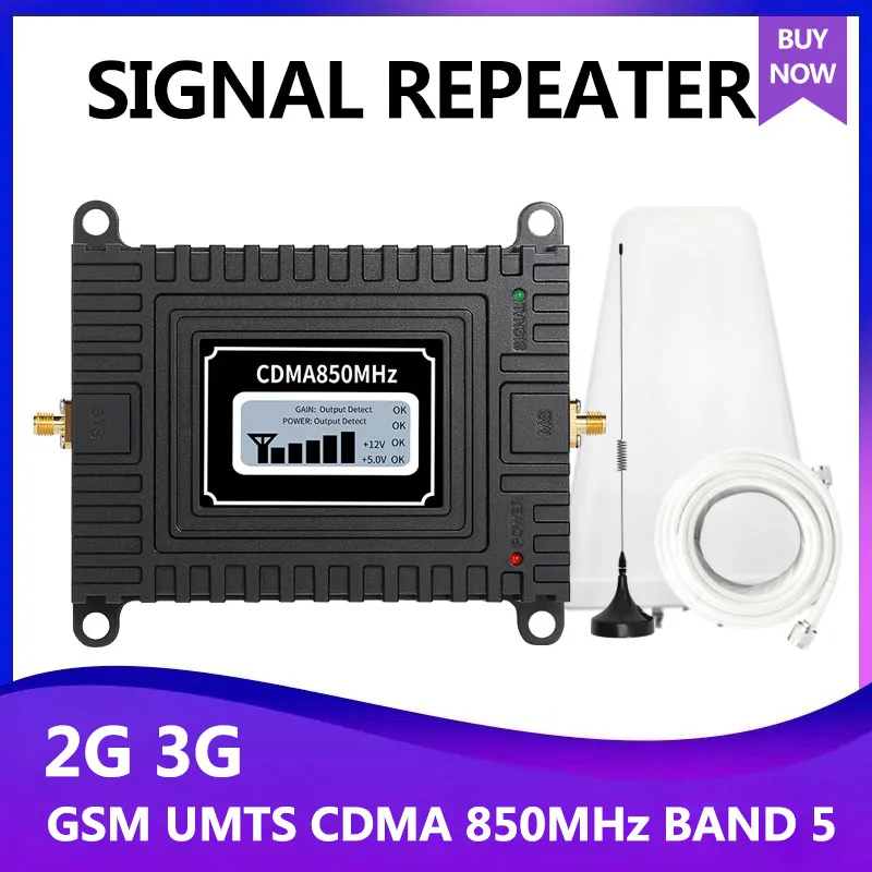 Повторитель 850 ЖК экран CDMA 850Mhz усилитель сигнала 2g 3g сотовый телефон мобильный