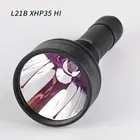 Светодиодный фонарик Convoy L21B, тактический фонарь CREE XHP35 HI с аккумулятором 21700 для самообороны, кемпинга