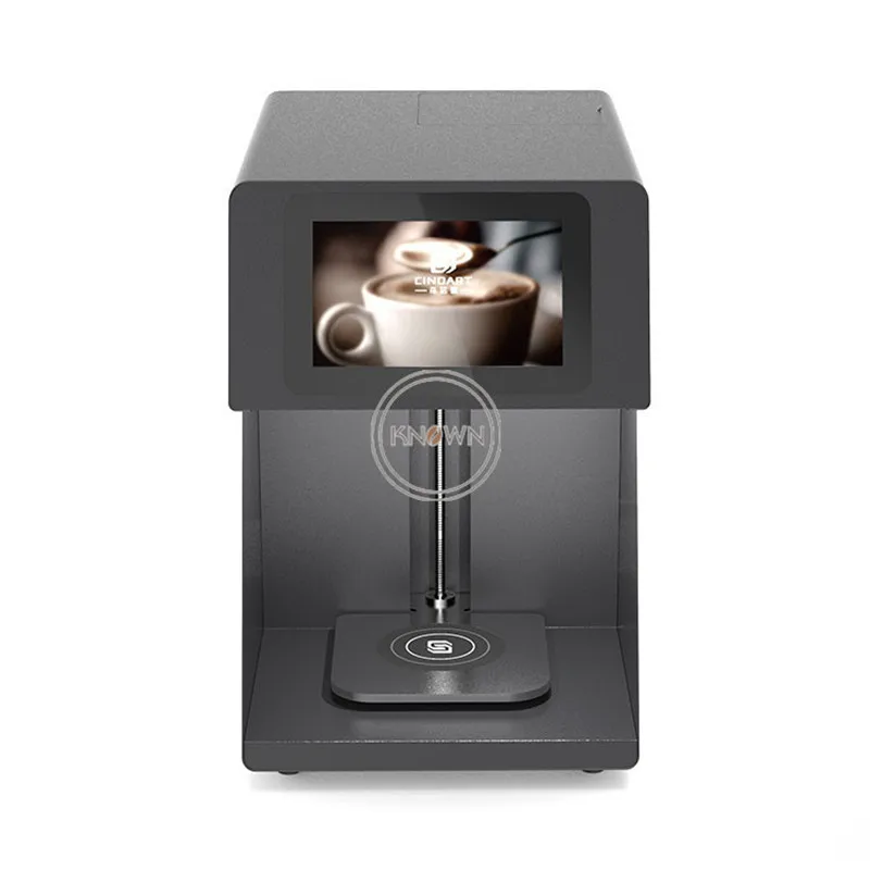

Brown Edible Selfie Coffee Beer Macaron Bread Face Printer 3D Cake Latte Art Printing Machine CE Approved