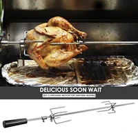 Electric Barbecue Stainless Steel Barbecue Set Barbecue Grill Universal 107cm Long Grill Rod For Grilling Camping Barbecue Tools