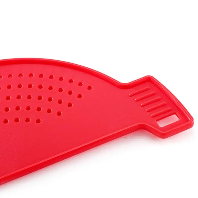 

Multifunction Silicone Cooking Tool Fun Shape Pot Drain Pan Strainer Liquid Drainer Kitchen Colander Drainage Supplies Tools