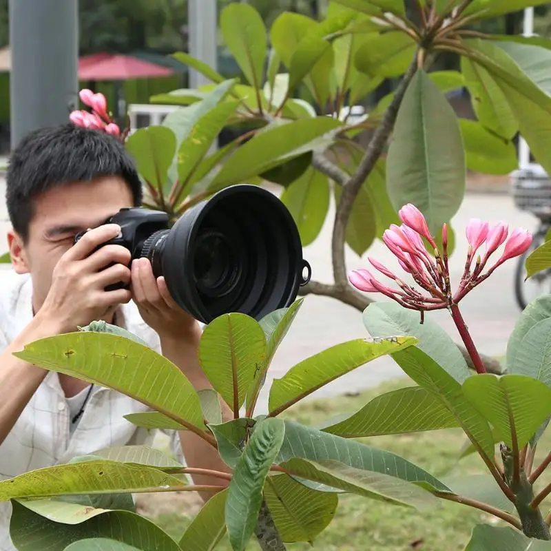 Съемный силиконовый чехол для объектива без отражения небьющаяся Крышка крышка