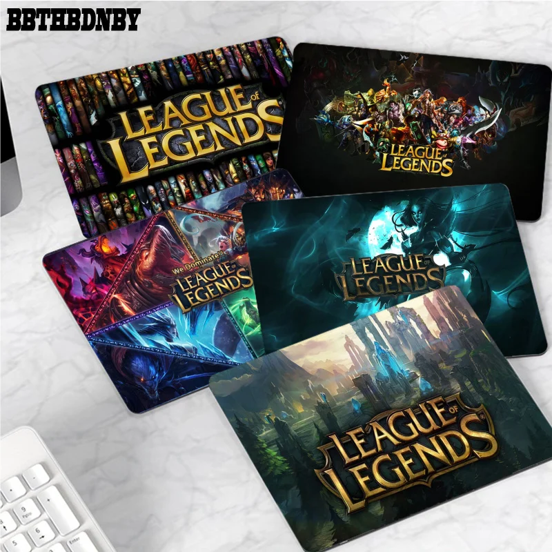 

Beautiful Anime League of Legends LOLGamer Customized laptop Gaming mouse pad Smooth Writing Pad Desktops Mate gaming mouse pad
