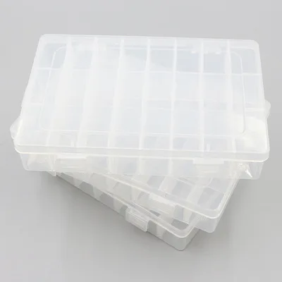 

24, electronic component box tool fishing gear box jewelry box PP material medicine