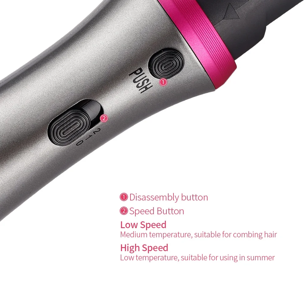 5 в 1 гребень для сушки волос многофункциональная Расческа горячего воздуха щетка