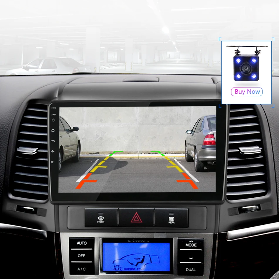 Jansite " RDS 4G Wifi автомобильное радио для hyundai Santa Fe 2006-2012 Авторадио сенсорный экран для Android зеркало GPS-link плеер с рамкой
