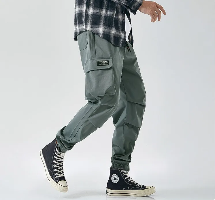 

8Xl Cargo Pants Men Overalls Men 2021 Summer Plus Size Loose Sports Street Couple Overalls Men Casual Style Versatile Pants