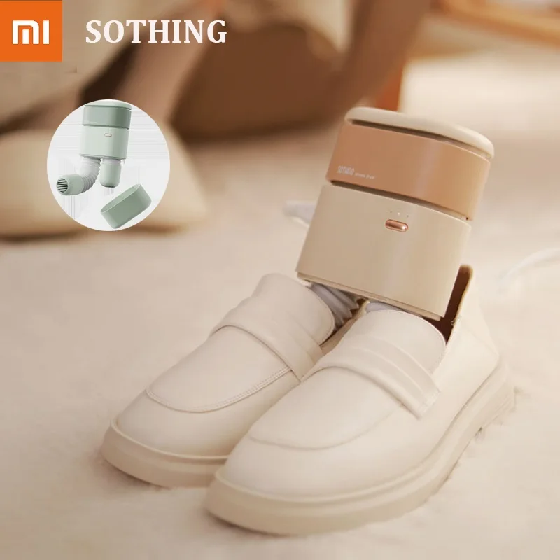 

Xiaomi Sothing Hot-air Shoes Dryer 220V Heater Portable Shoe Dryer Sterilization Constant Temperature Drying Deodorization