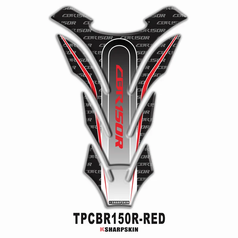 Мотоциклетная 3D наклейка на топливный бак защитная декоративная для HONDA CBR150R Fishbone