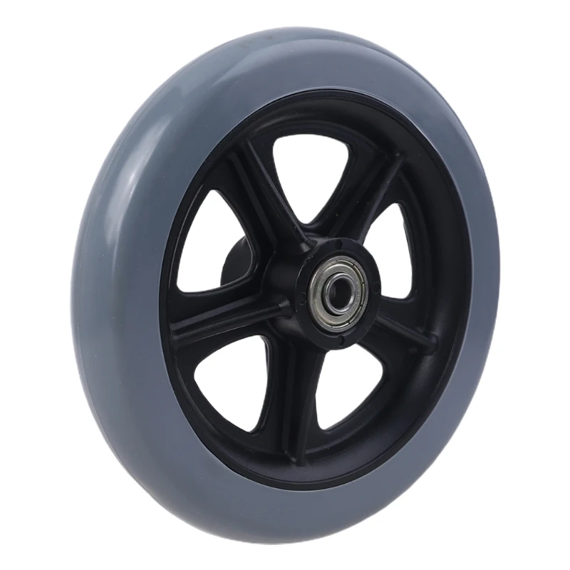 2Pcs 150mm (6&quot) Wheelchair Wheel Accessories PP Rubber Office Chair Caster Wheels Roller Furniture Hardware | Обустройство дома