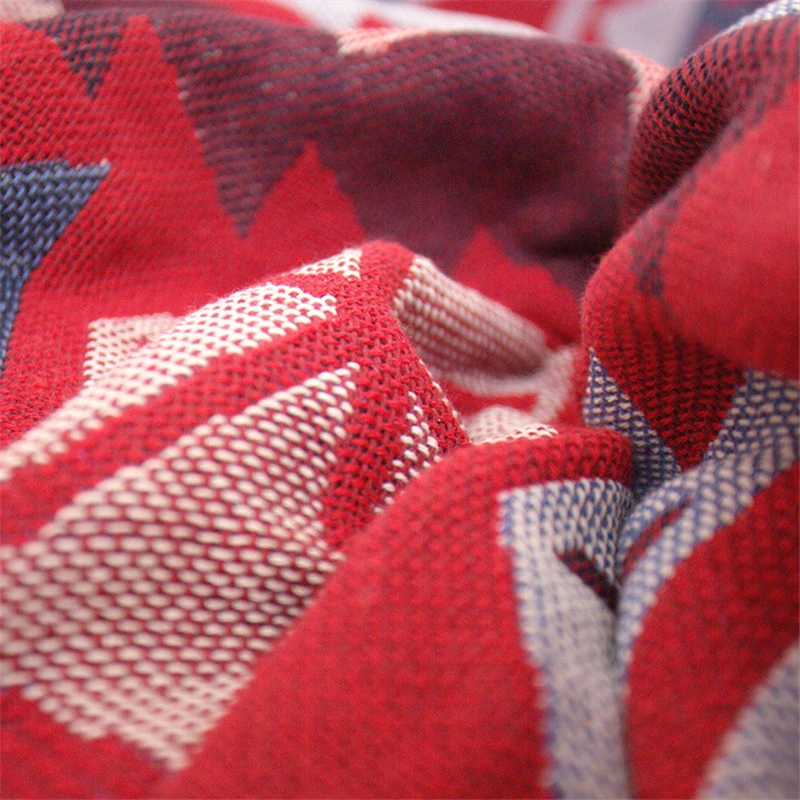 

Bubble Kiss Ethnic Style Blanket Sofa Towel Double Sided Knitted Blankets For Beds Home Bed Cover Throw Blanket Office Blankets