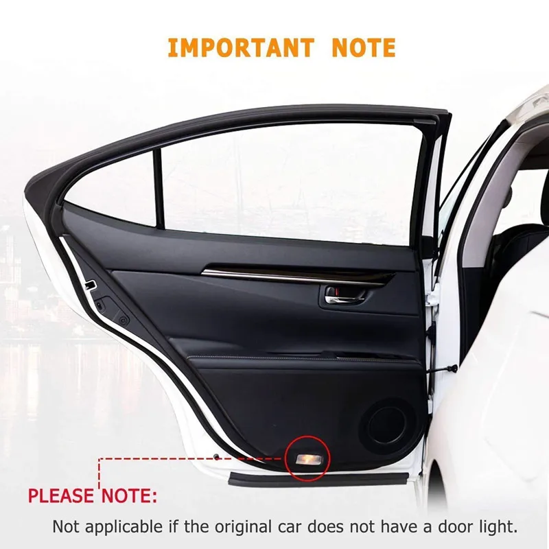 2 шт. светодиодные лампы для дверей Mercedes Benz S Class W222 S320 S350 S400 S500 S600 S63 S65