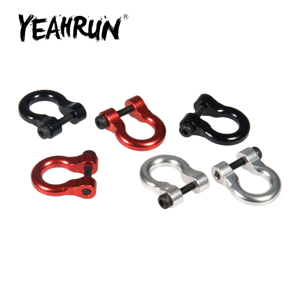 

Крючки YEAHRUN металлические для Traxxas буксирные скобы TRX4 1/10 RC, 4 шт.