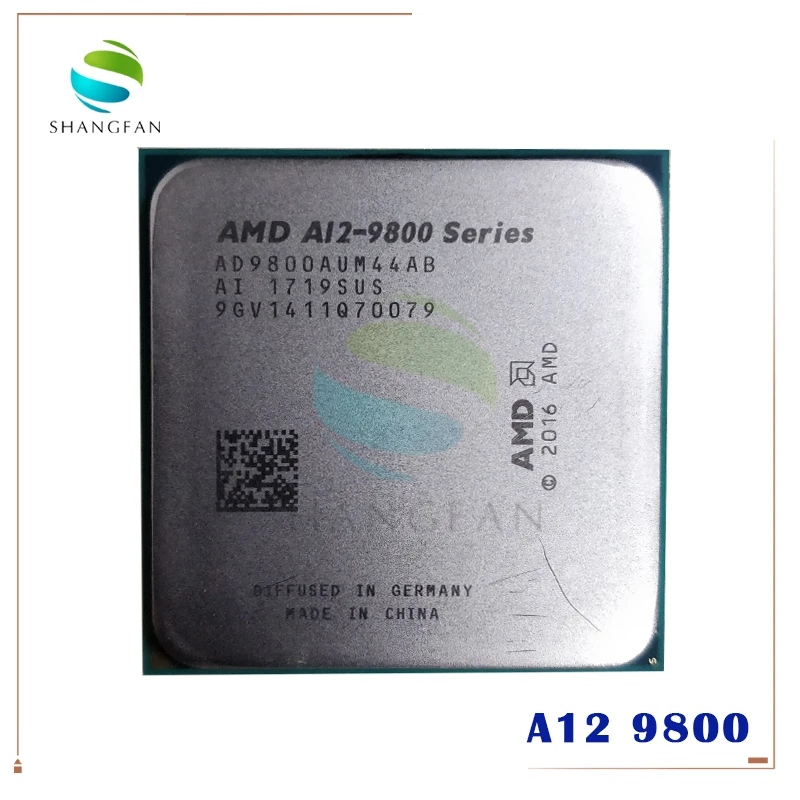 

AMD A12-Series A12-9800 A12 9800 Series 3.8 GHz Quad-Core CPU Processor AD9800AUM44AB AD980BAUM44AB Socket AM4