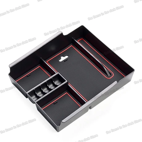 

Lsrtw2017 for Toyota Alphard Vellfire Car Armreset Plate Storage Box Interior 2015 2016 2017 2018 2019 2020 30 accessories case