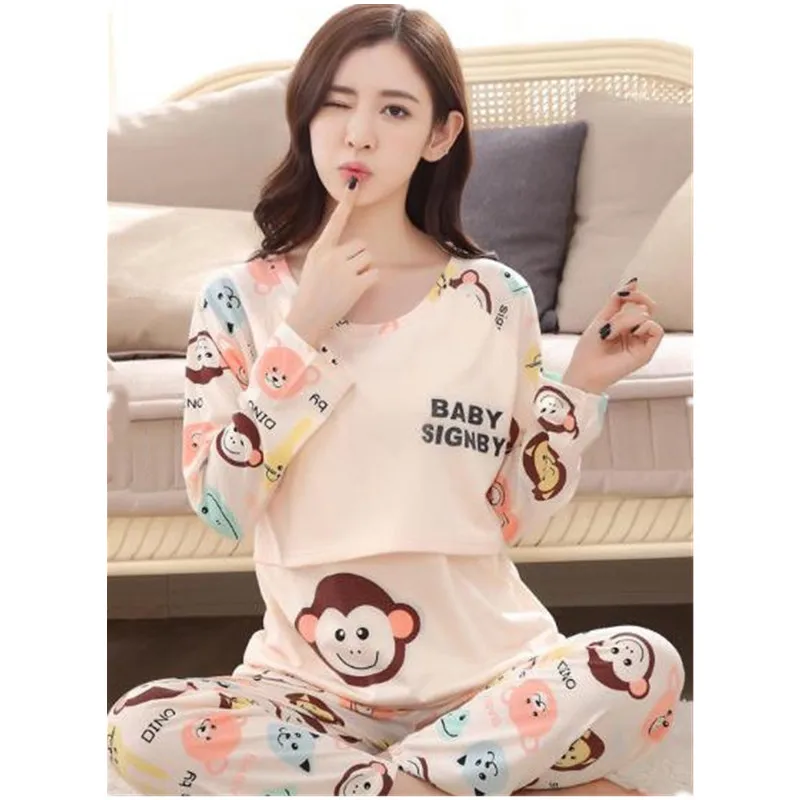 Комплект пижамный Женский хлопок цвет в ассортименте M L XL XXL 2 шт/комплект|Сон и