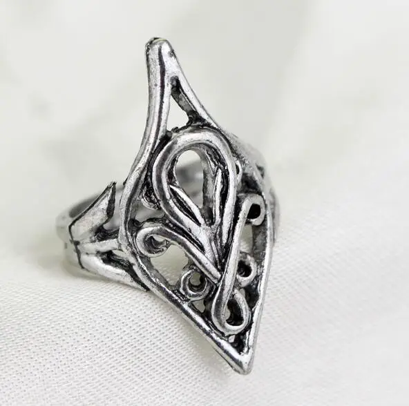 silver Продукт животного Aragorn II Barahir змея нержавеющая сталь одно кольцо силы мужские ювелирные изделия Мода Панк Roc - Цвет основного камня: silver