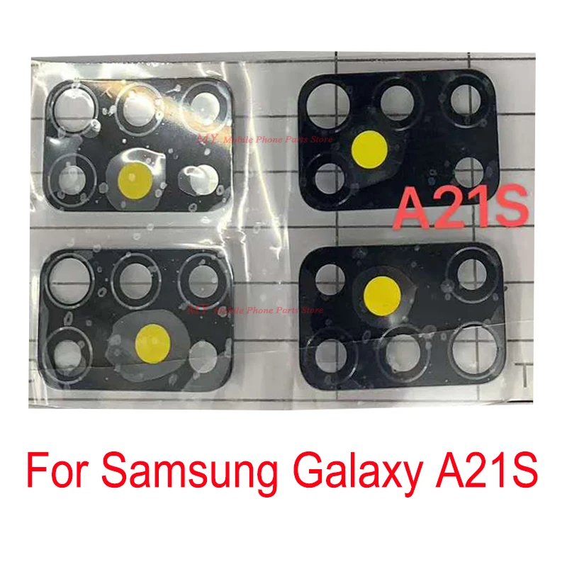 Стеклянный объектив для задней камеры Samsung Galaxy A21S A217 10 шт.|Объективы мобильных