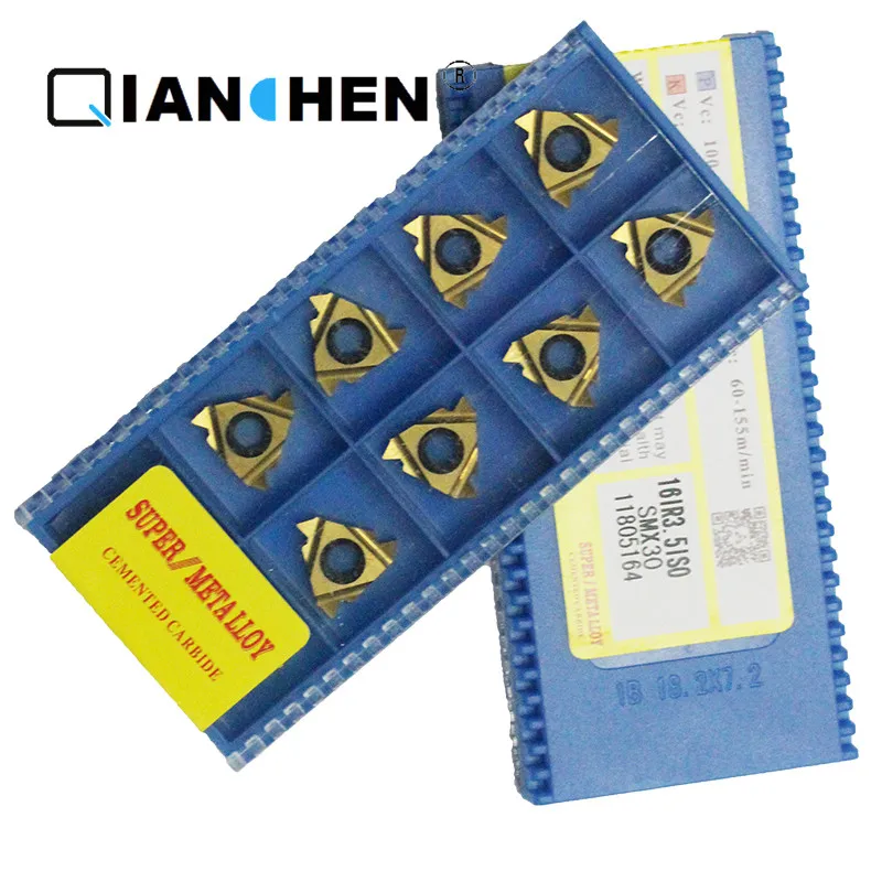 Лезвия ЧПУ SanHan 16IR3.5ISO SMX30 10 шт. в коробке | Инструменты