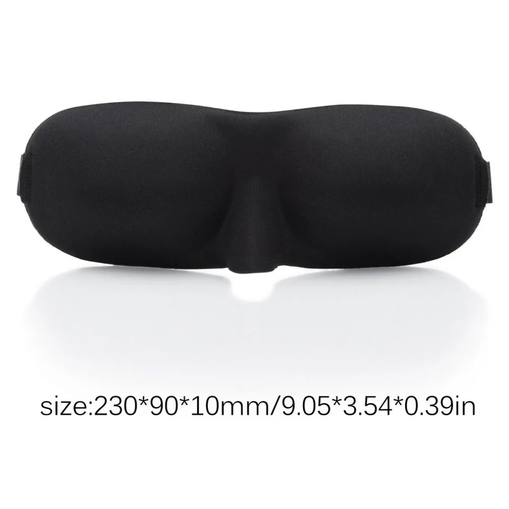 

1Pc Relax 3D Natural Sleeping Eye Mask Sleep Padded Cover Portable for Travel Rest Blindfold Eyepatch for Women Men Eye Patches