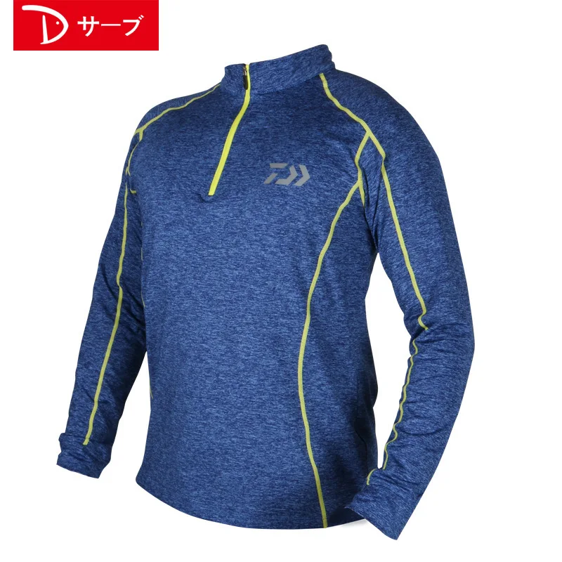 DAIWA DAWA одежда для рыбалки с длинным рукавом быстросохнущая Солнцезащитная
