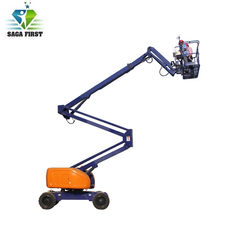 cheap high end portable mobile Hydraulic Diesel Self Propelled Boom Lift for Sale | Car Jacks &amp Lifting Equipment